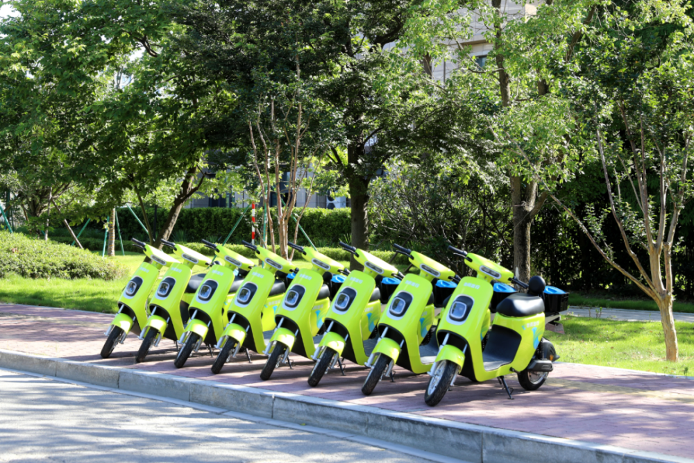 首批"台州出行"共享电动自行车投入试运行