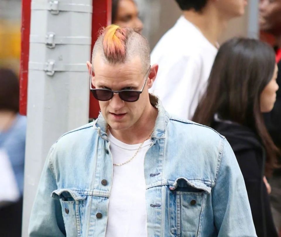 干!《龙之家族》男星,莫西干发型,个性十足!