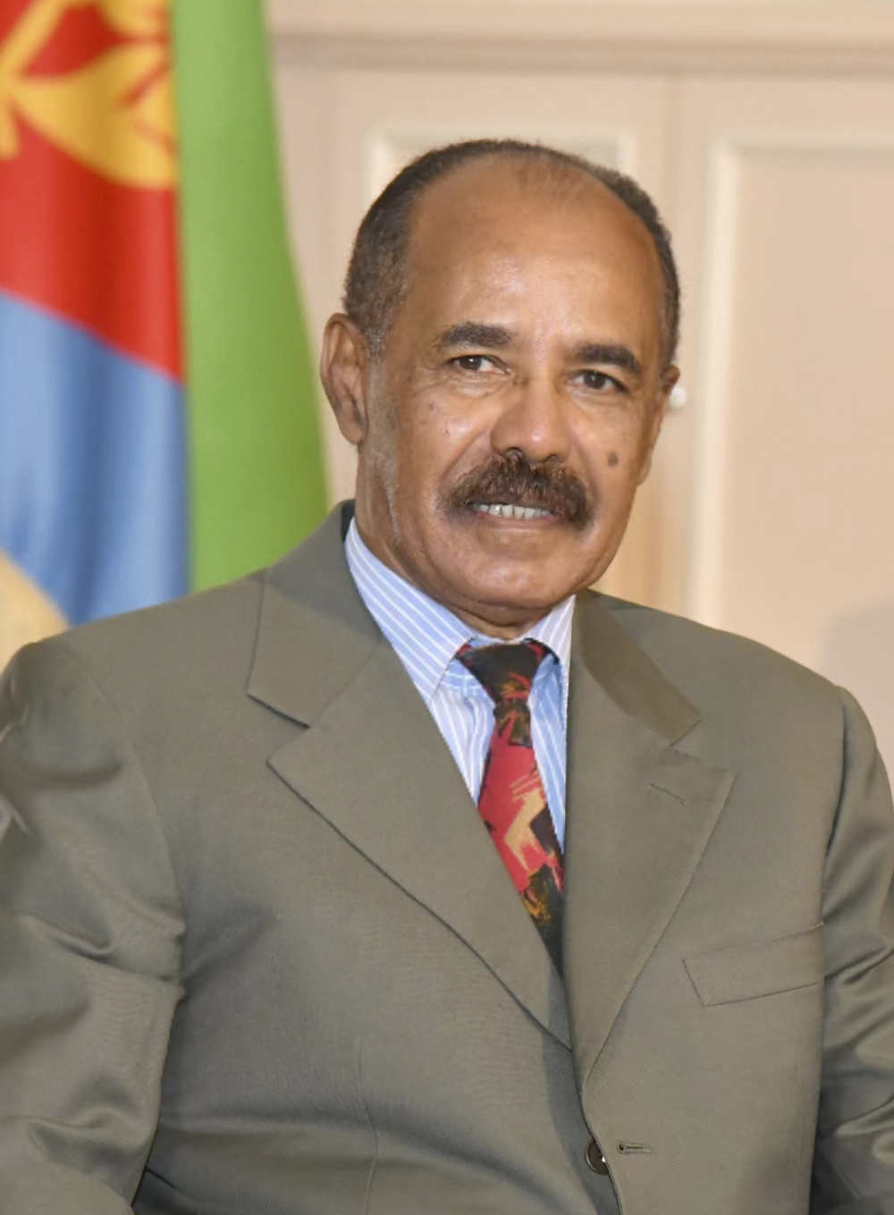 时政厄立特里亚国总统像