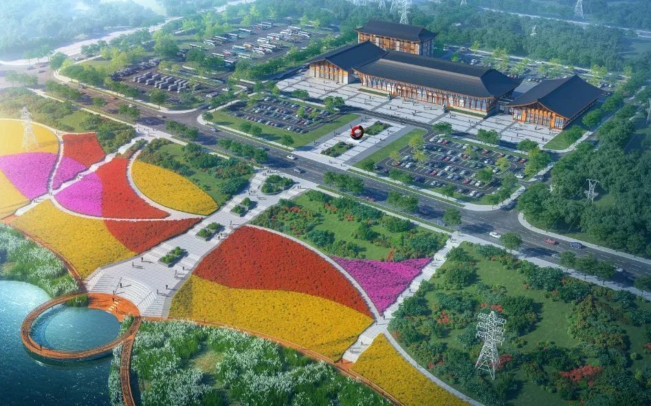 安图县松江新区游客集散中心项目预计6月完成施工