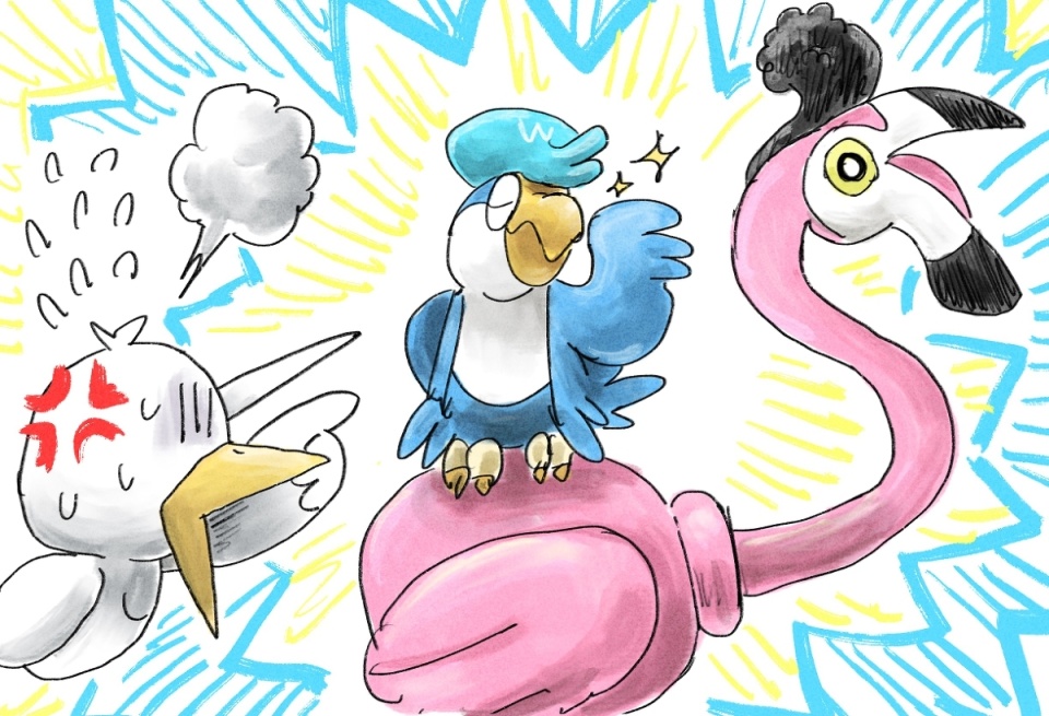 宝可梦朱紫:最没存在感的家门鸟,种类繁多却皆是乌合之众_腾讯新闻