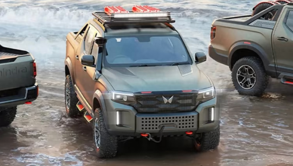 印度皮卡马恒达将于2026年上市提供电动及柴油动力