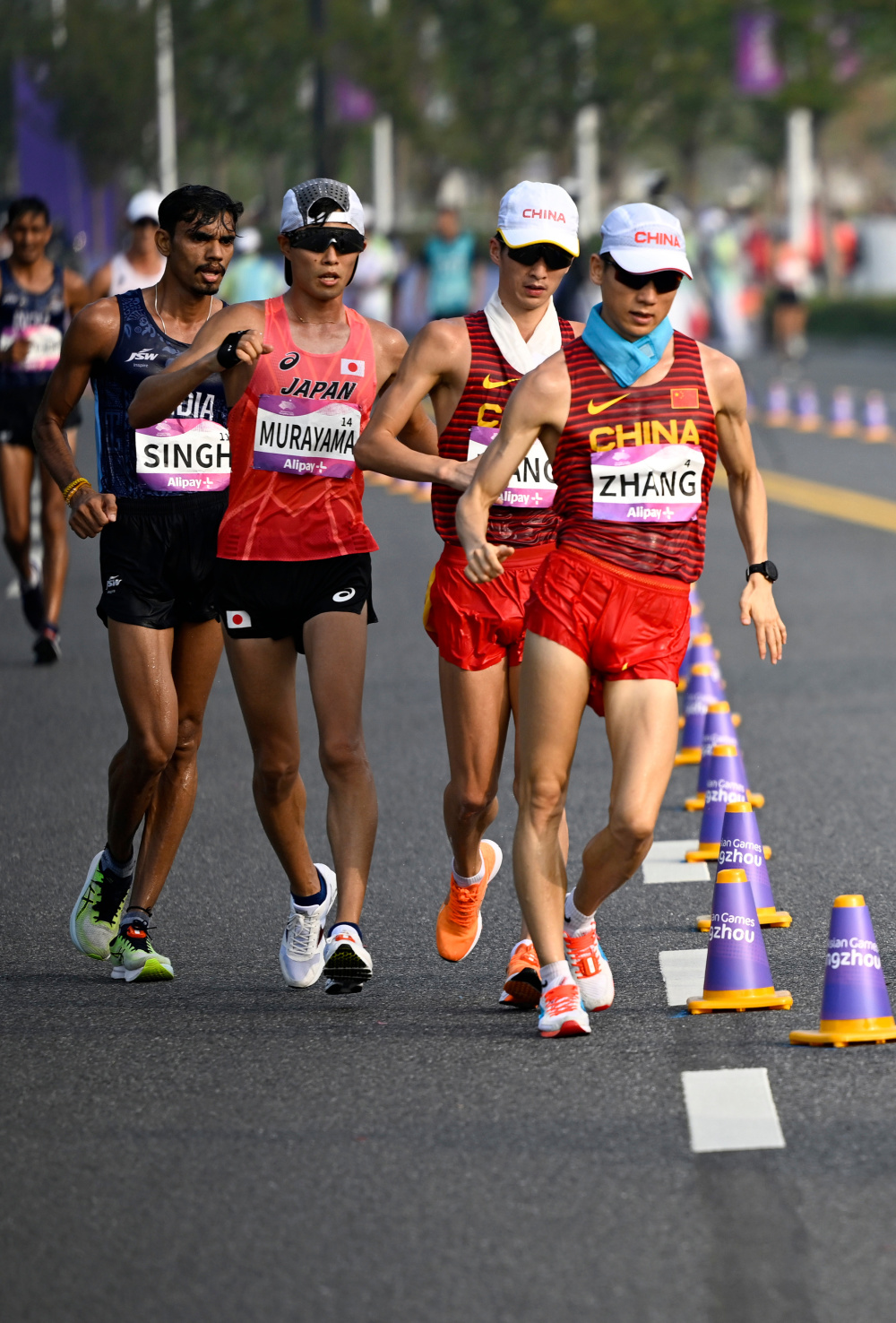 田径张俊王朝朝包揽男子20公里竞走冠亚军5