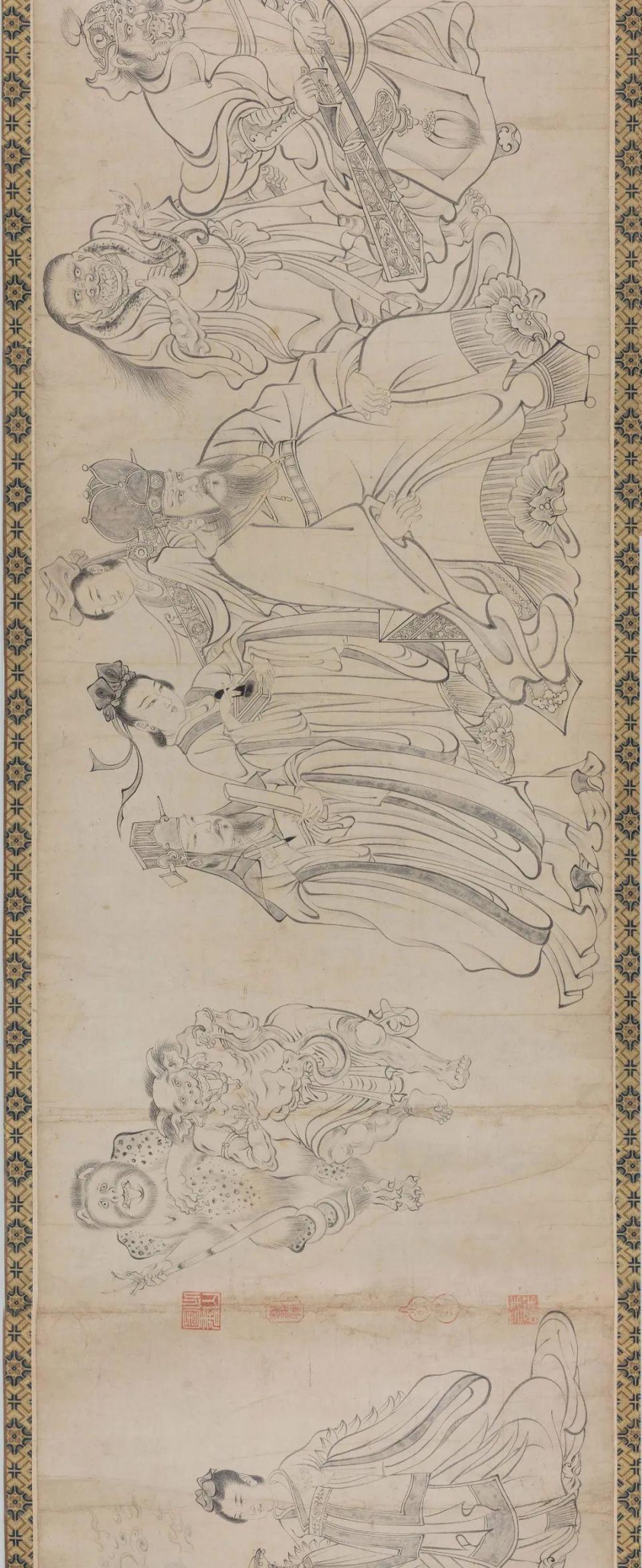 中国古美術・純手描き・吴道子人物画芯・觀音画像167x86cm・書画・絹本・仏像 Yahoo!オークション -「道子」(美術品) の落札相場・落札価格