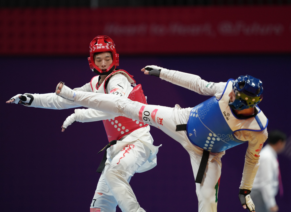 跆拳道男子80公斤级赛况崔阳无缘八强