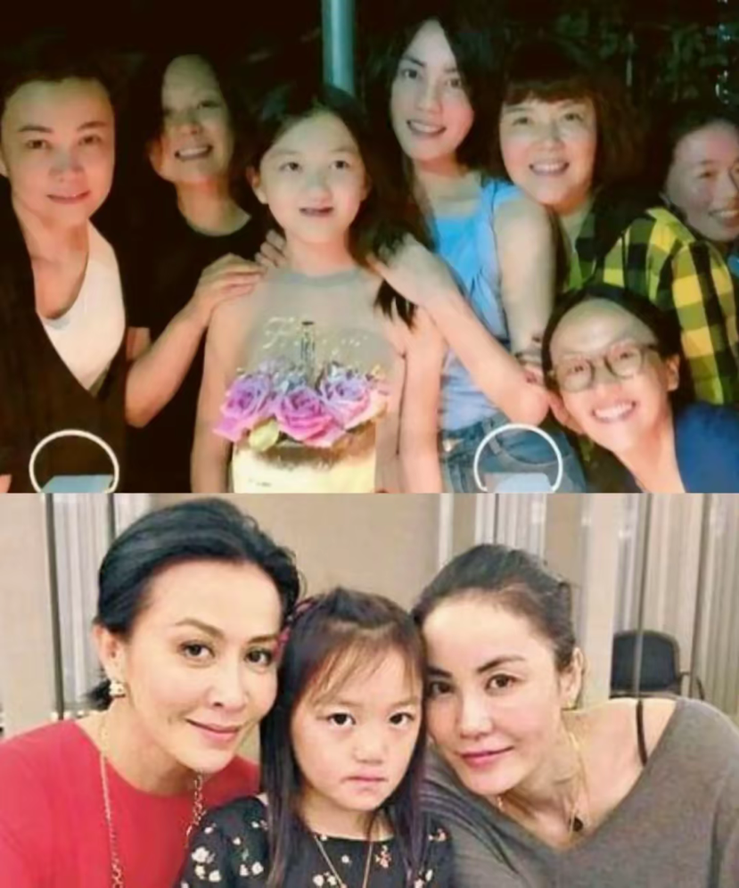 李嫣18岁生日照曝光,嘴唇疤痕不见容貌美翻,被王菲搂在怀里亲吻