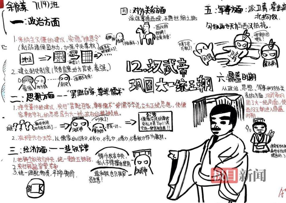 张骞出使西域的路线图?两汉兴衰的历程是怎样的?