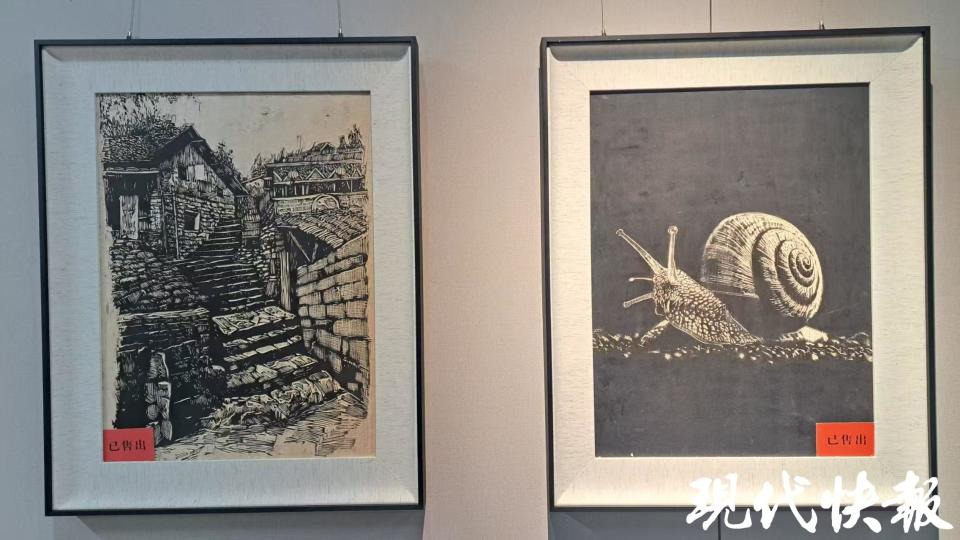 【真作】版画　木版画　現代抽象版画　箱入　C39 真作】版画 木版画 現代抽象版画 箱入 C39 真作】版画 木版画 現代抽象