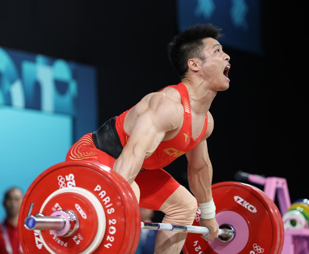 李发彬卫冕举重男子61公斤级冠军