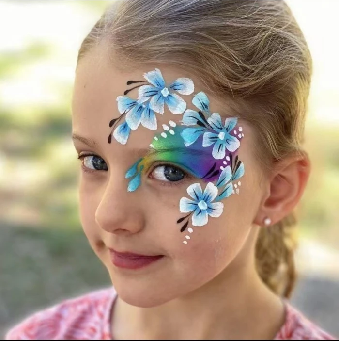 重返童年·面部彩绘今天,就一起来重返童年!