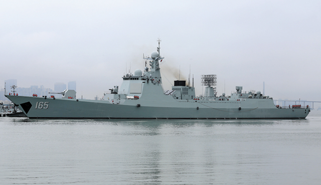 165"湛江"舰参与大马国际海事展,中方有意对外推销防空驱逐舰_腾讯