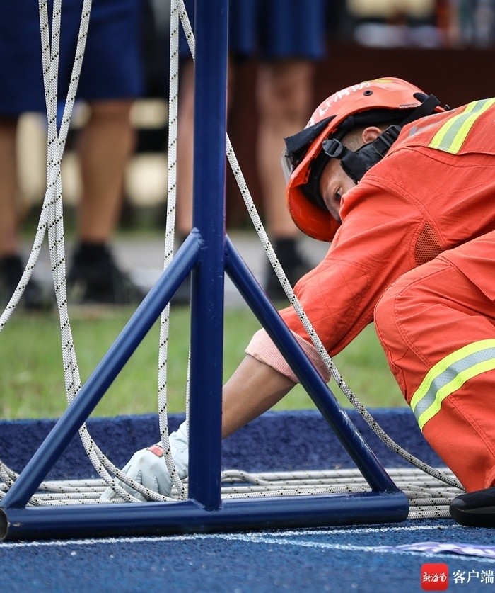 组图燃情时刻直击海南消防指挥员及站级作战力量对抗比武