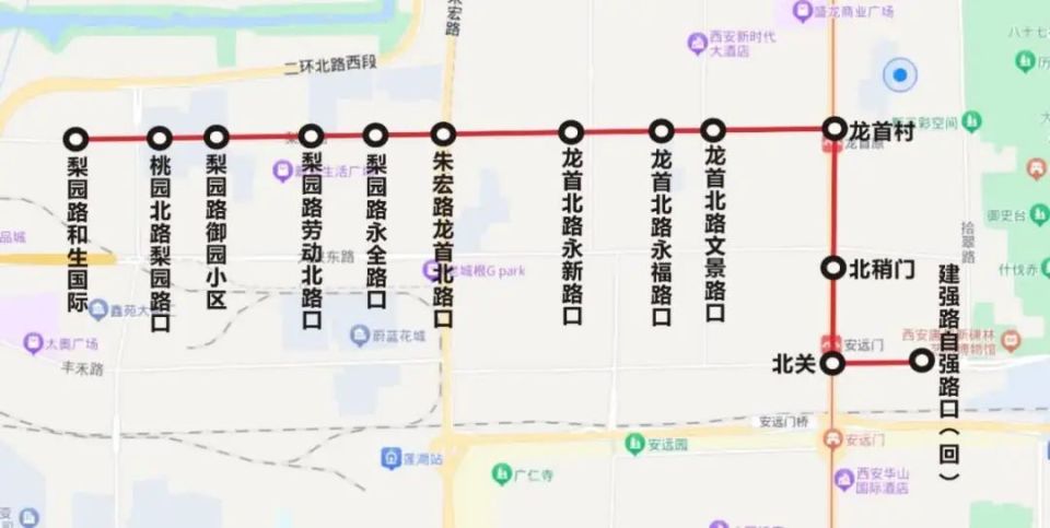 西安公交最新线路调整