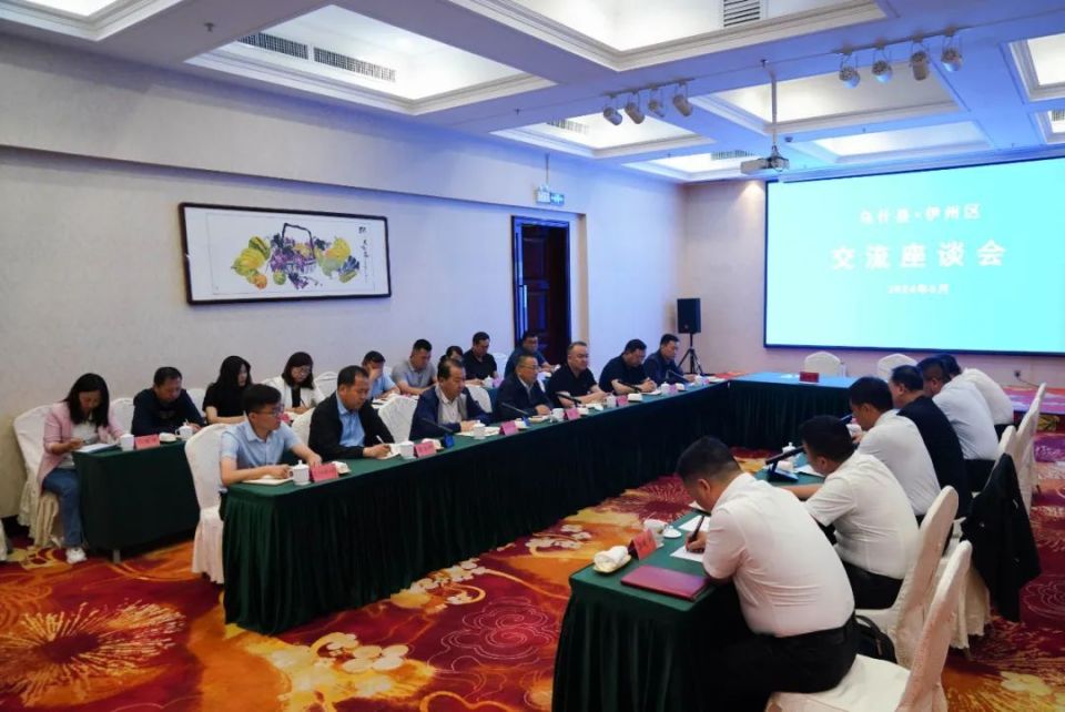 乌什县党政代表团来哈考察学习并签订区内协作协议