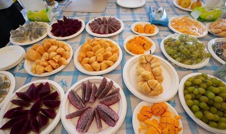 榴莲,蓝莓,黄晶果……海南"水果拼盘"有了新滋味!