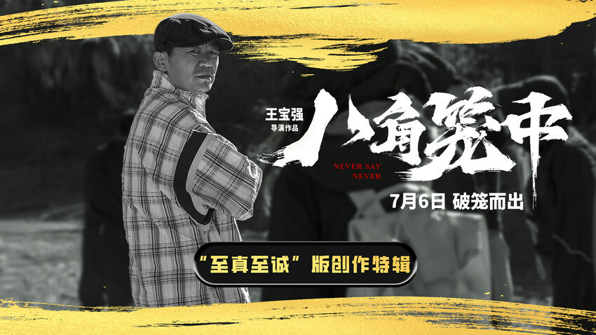 《八角笼中》至真至诚封面由王宝强执导,领衔主演的现实题材电影