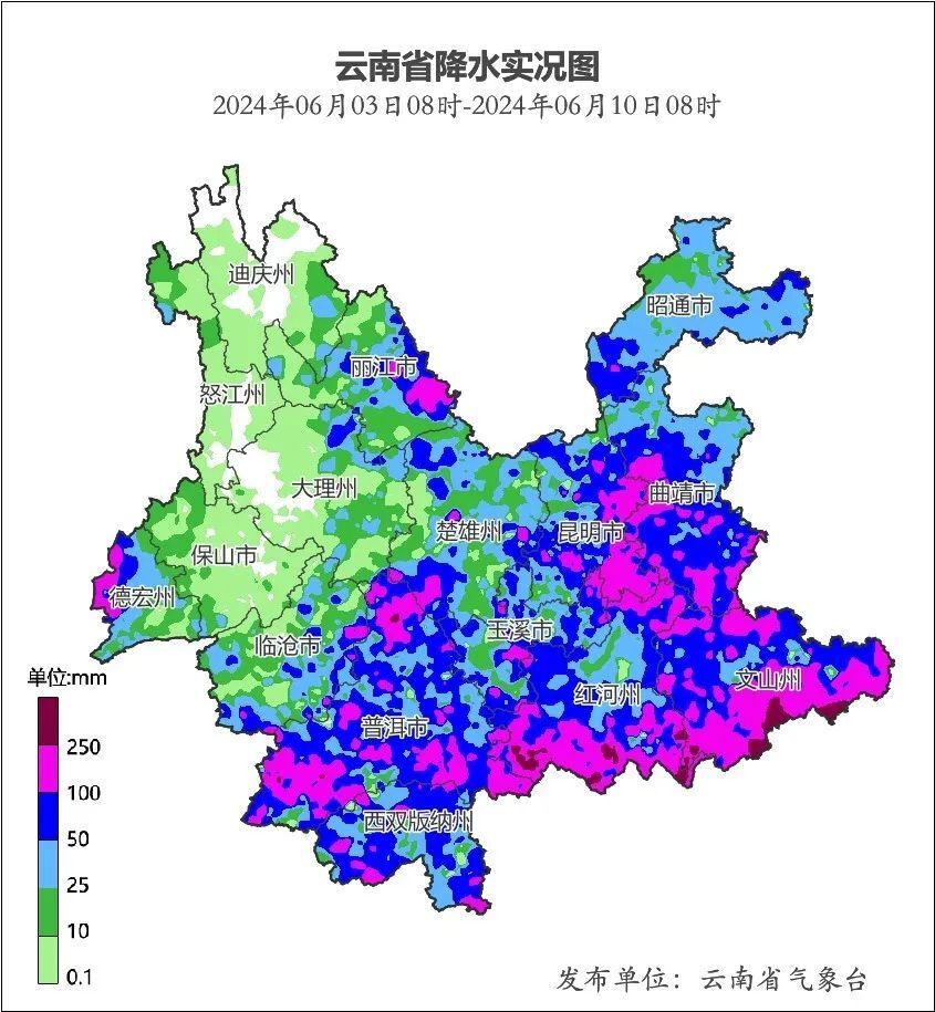 一周天气早知道|云南~雨~雨~雨