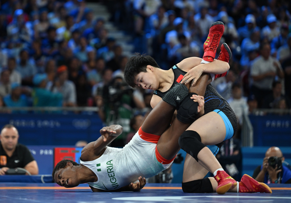 巴黎奥运会丨摔跤——女子自由式57公斤级赛况(2)
