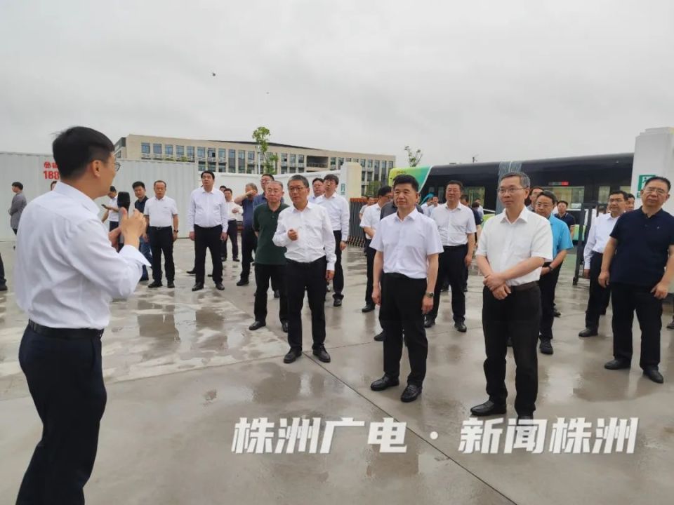 甘肃客人打卡株洲智造