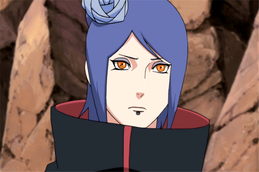 火影中可以概括小南一生的7张截图:捧着希望而来,带着微笑死去