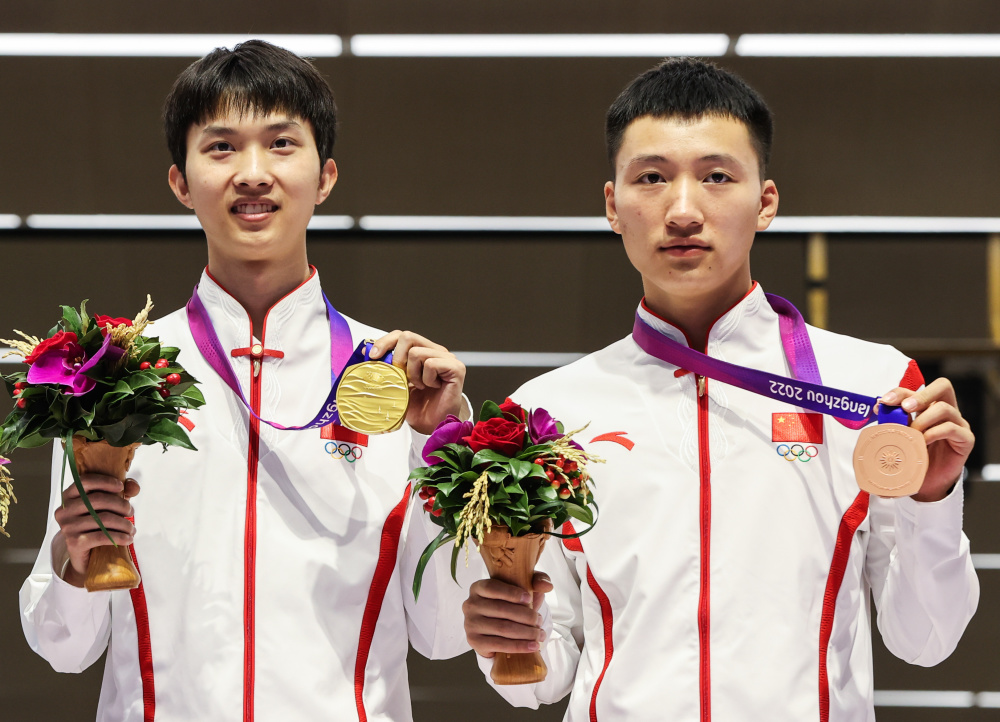 射击——男子50米步枪3种姿势:杜林澍获得金牌_腾讯新闻