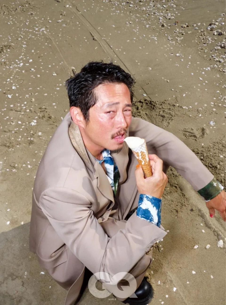 好莱坞第一亚男《行尸走肉》格伦,个性写真!