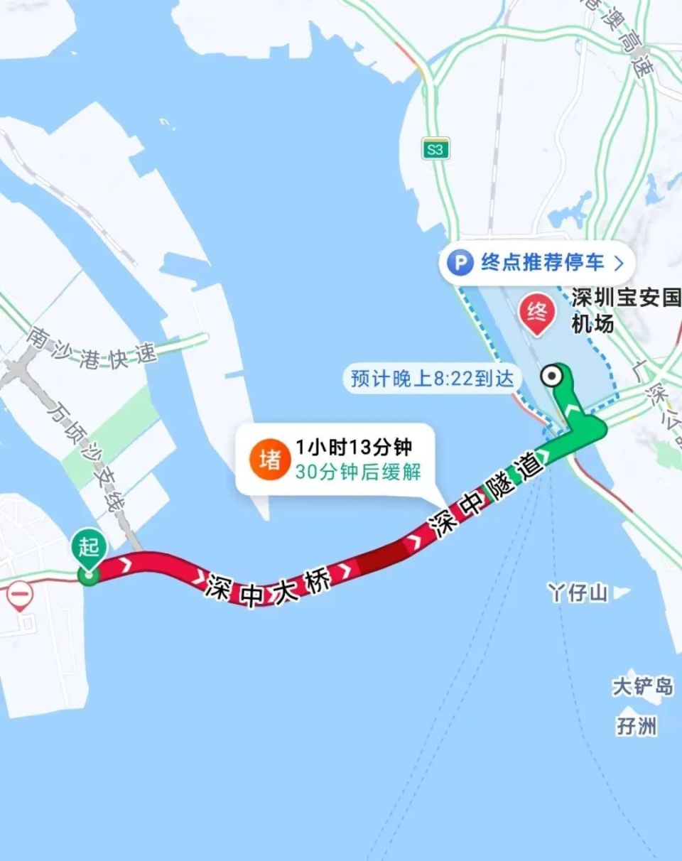 深中通道多少公里图片