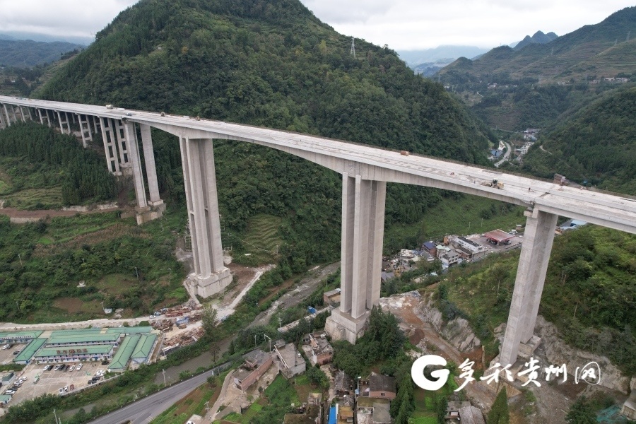 纳晴高速银丰特大桥将于10月底完成主体及附属工程建设