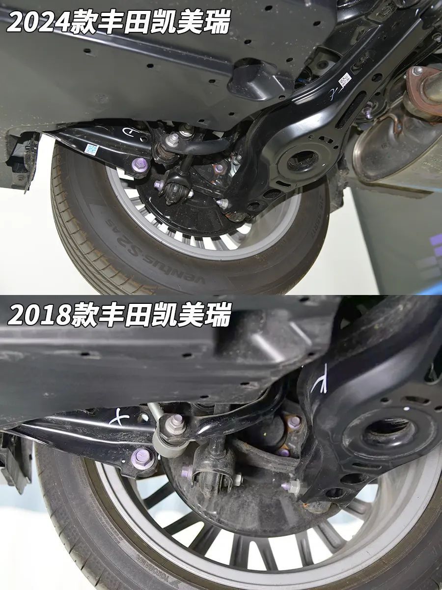 总结看不出区别这辆第九代丰田凯美瑞的底盘与八代凯美瑞如出一辙,无