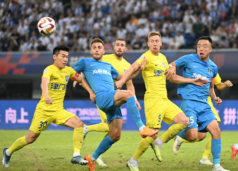 体育足球中超天津津门虎平南通支云2