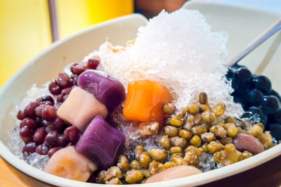 太热了,想住在幸福的刨冰山里.