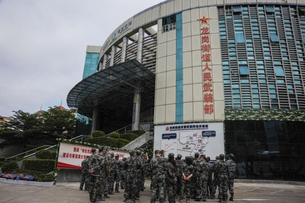 深圳警备区组织全市专武干部集训_腾讯新闻