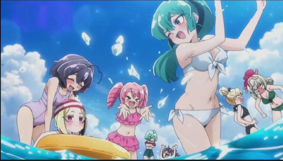 憧憬成为魔法少女13话,魔法少女泳装大秀身材,谁的身材最好?_腾讯新闻