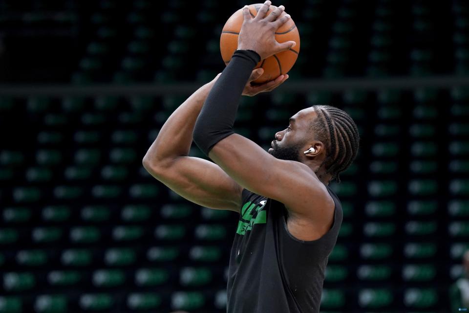 杰伦布朗我们认真比赛是对勇士的尊重我觉得现在是我们的时代