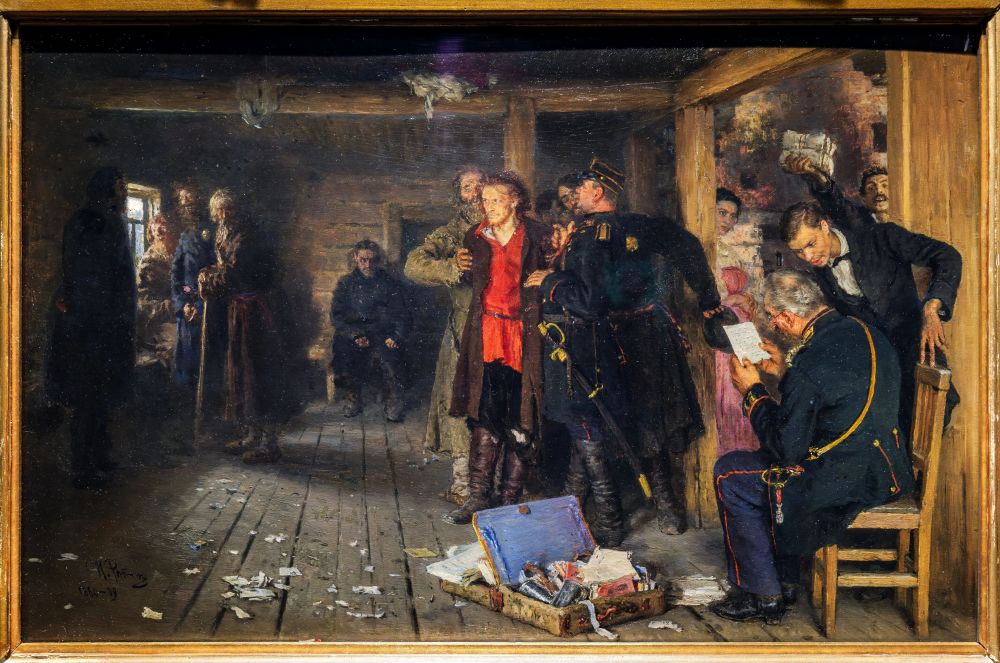 列宁最爱的3幅列宾画作，画笔下暗藏革命激流——国家博物馆列宾特展高清全纪录5_腾讯新闻