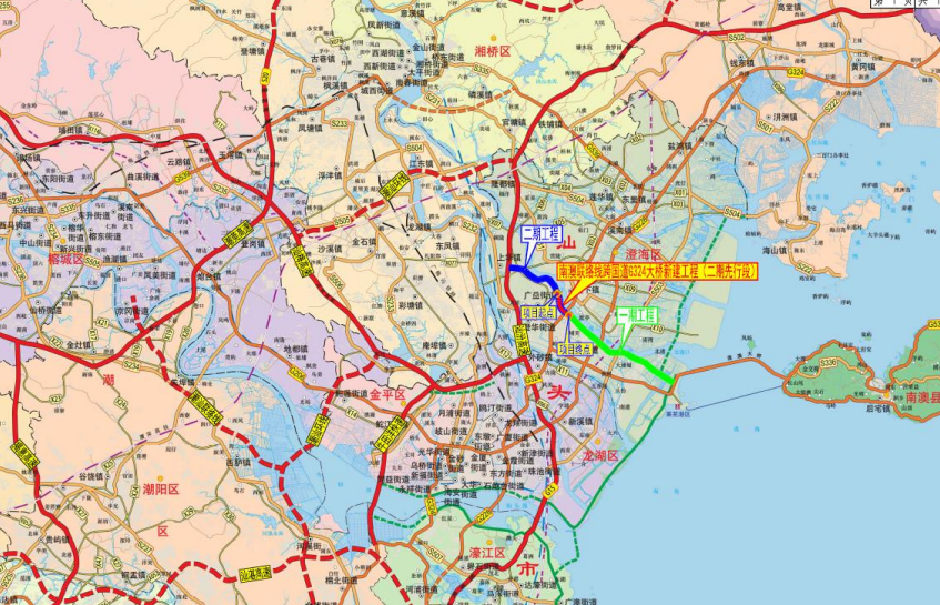 南澳联络线二期最新进展