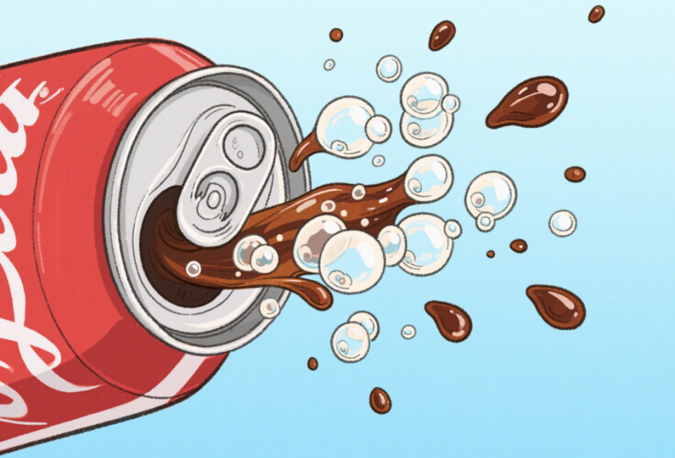 情绪管理所:当我喝可乐的时候,快乐像气泡一样冒出来