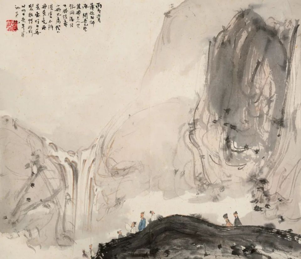 北京保利2024春拍丨万里云烟笔下起,千寻瀑布案头生