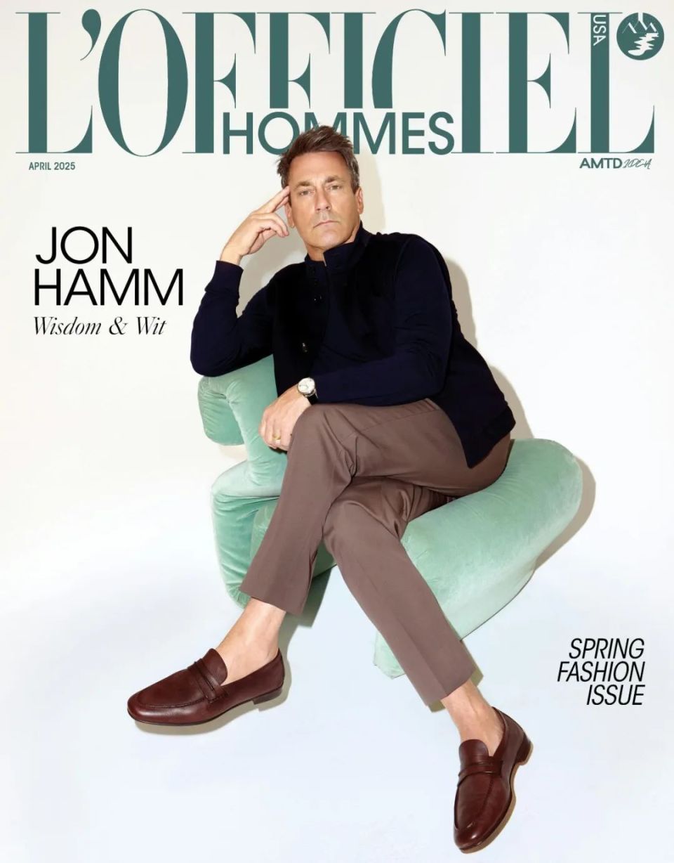 好莱坞辣爹《广告狂人》男星,酷帅写真!