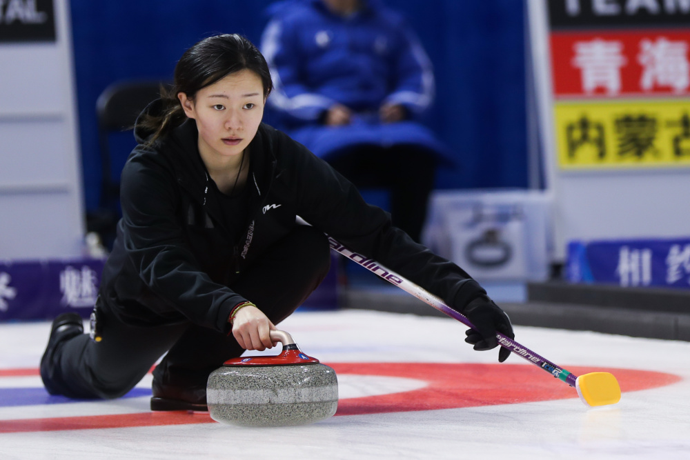 (体育)冰壶——全国冠军赛:北京女队晋级决赛
