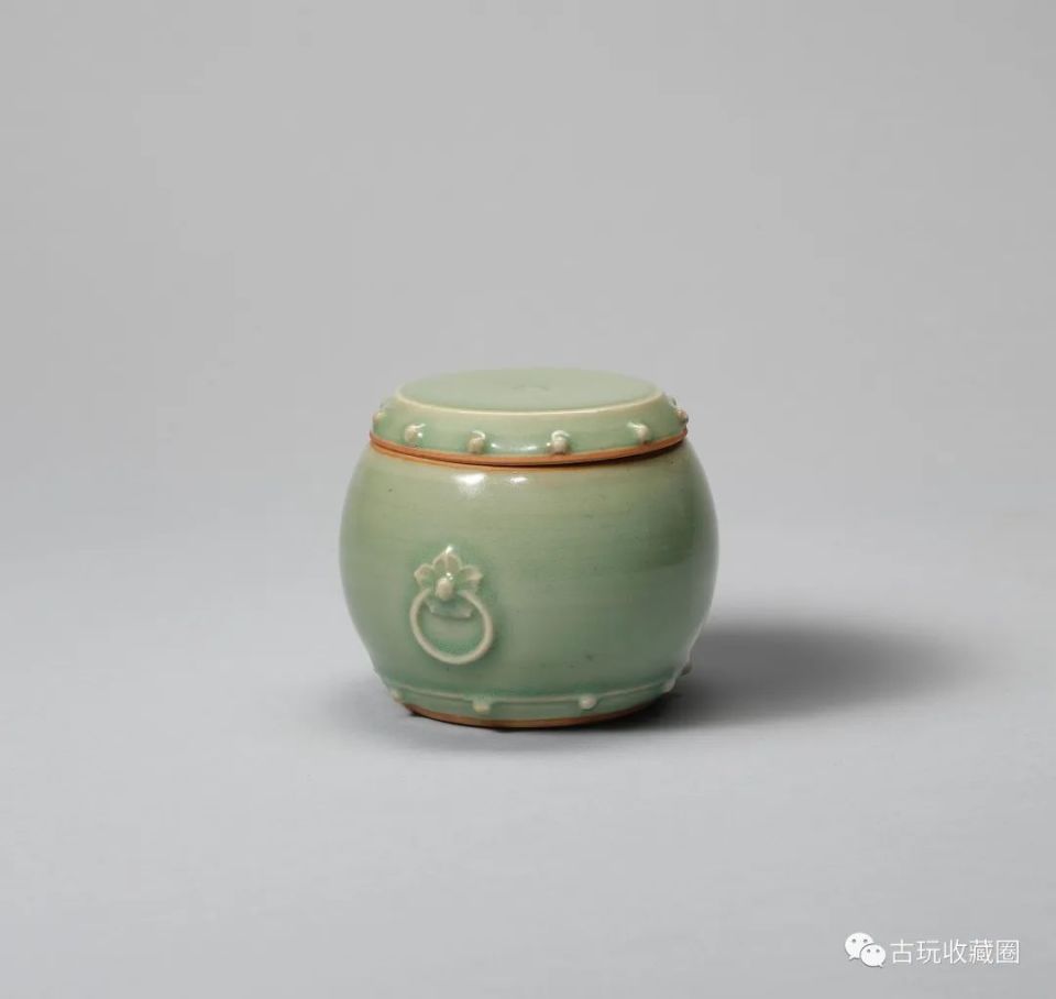 中国古美術　清時代龍泉窯琮式瓶　 共箱　F5-1 中国古美術 清時代龍泉窯琮式瓶 共箱 F5-1