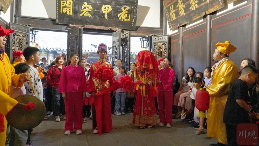 "五一"假期,江安非遗活动吸引上万游客体验