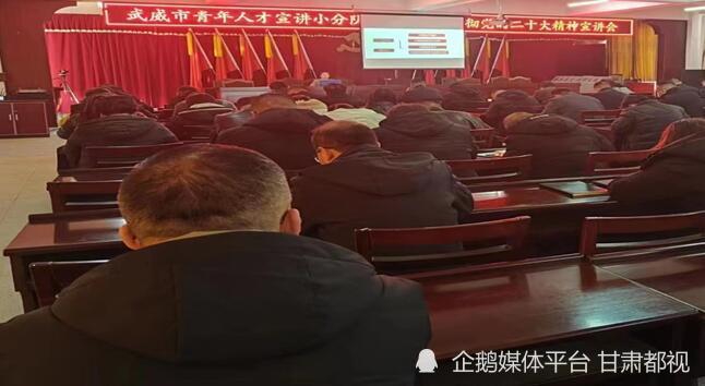 与党同心、跟党奋进——武威市青年人才党的二十大宣讲小分队走进凉州区古城镇腾讯新闻 