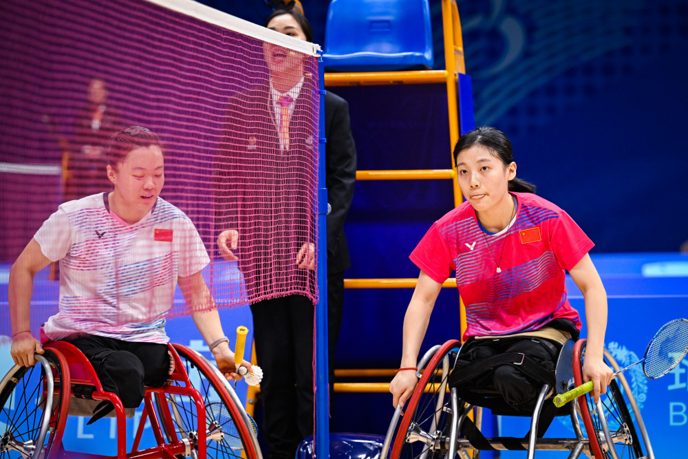 羽毛球——女子单打wh2级决赛:刘禹彤夺冠