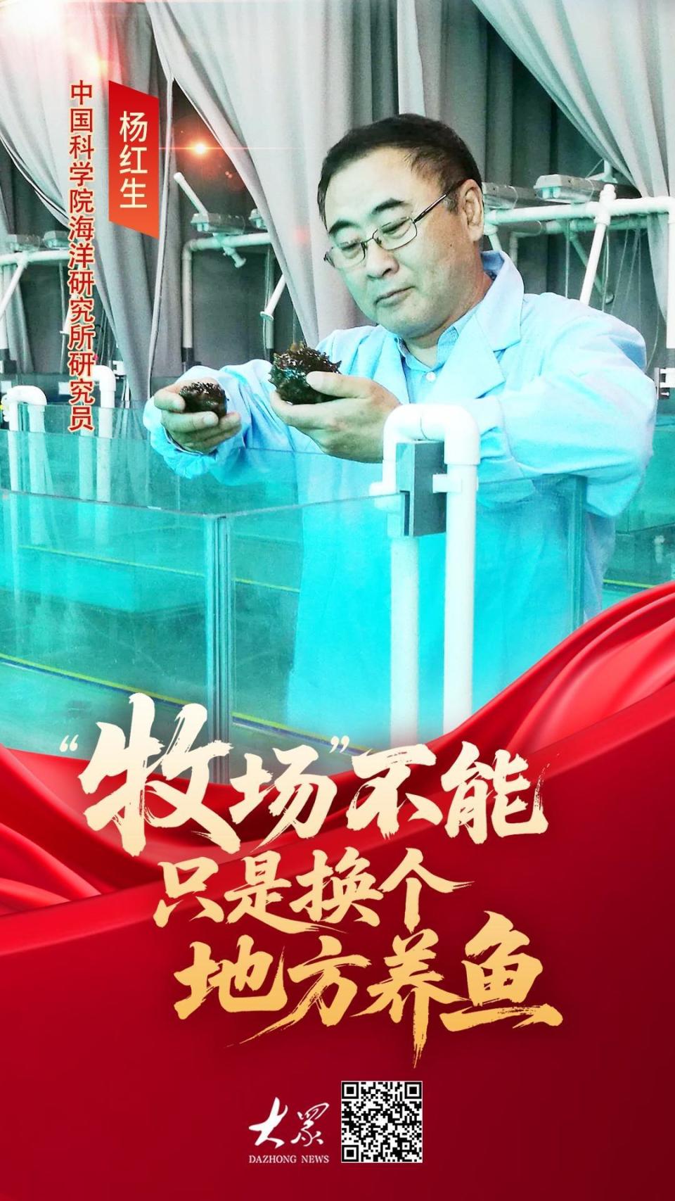 劳动者之歌丨杨红生： “牧场”不能只是换个地方养鱼_腾讯新闻