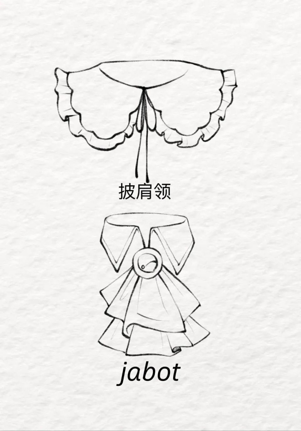 16款领子设计,漂亮的领子素材合集
