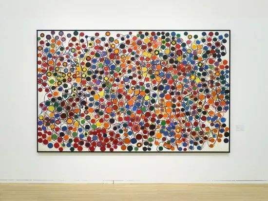 田中敦子 抽象画 肉筆 田中敦子Atsuko Tanaka | 圆与线-腾讯新闻