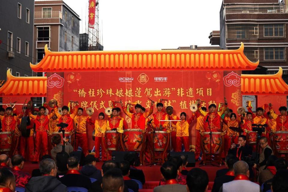 视频非遗民俗助力绿美建设揭阳普宁市举办桥柱珠光民俗文化节