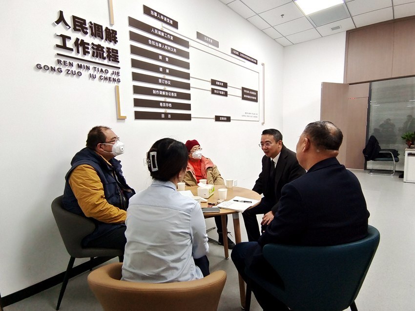 新春走基层 | 律师上门调解 用心用情解百姓烦心事