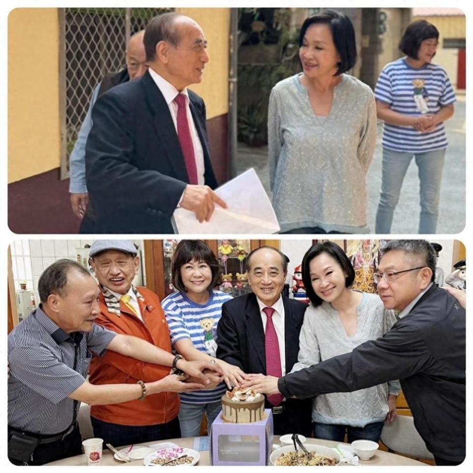 王金平83岁生日国民党民代柯志恩晒庆生合照送祝福